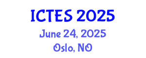 International Conference on Teaching and Education Sciences (ICTES) June 24, 2025 - Oslo, Norway
