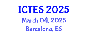 International Conference on Teaching and Education Sciences (ICTES) March 04, 2025 - Barcelona, Spain