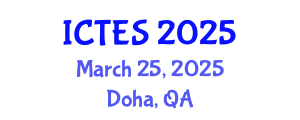 International Conference on Teaching and Education Sciences (ICTES) March 25, 2025 - Doha, Qatar