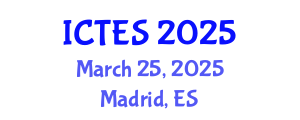 International Conference on Teaching and Education Sciences (ICTES) March 25, 2025 - Madrid, Spain