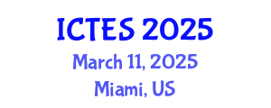 International Conference on Teaching and Education Sciences (ICTES) March 11, 2025 - Miami, United States