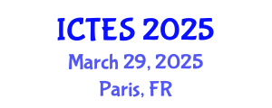 International Conference on Teaching and Education Sciences (ICTES) March 29, 2025 - Paris, France