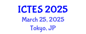 International Conference on Teaching and Education Sciences (ICTES) March 25, 2025 - Tokyo, Japan