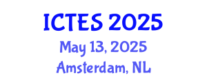 International Conference on Teaching and Education Sciences (ICTES) May 13, 2025 - Amsterdam, Netherlands