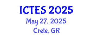 International Conference on Teaching and Education Sciences (ICTES) May 27, 2025 - Crete, Greece