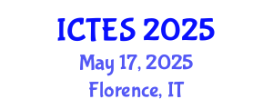 International Conference on Teaching and Education Sciences (ICTES) May 17, 2025 - Florence, Italy