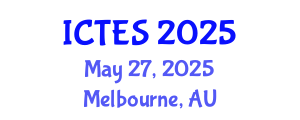 International Conference on Teaching and Education Sciences (ICTES) May 27, 2025 - Melbourne, Australia