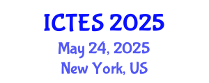 International Conference on Teaching and Education Sciences (ICTES) May 24, 2025 - New York, United States