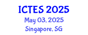 International Conference on Teaching and Education Sciences (ICTES) May 03, 2025 - Singapore, Singapore