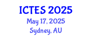 International Conference on Teaching and Education Sciences (ICTES) May 17, 2025 - Sydney, Australia