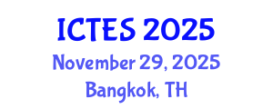 International Conference on Teaching and Education Sciences (ICTES) November 29, 2025 - Bangkok, Thailand