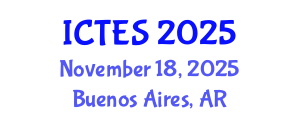 International Conference on Teaching and Education Sciences (ICTES) November 18, 2025 - Buenos Aires, Argentina