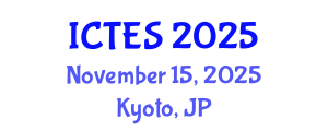 International Conference on Teaching and Education Sciences (ICTES) November 15, 2025 - Kyoto, Japan