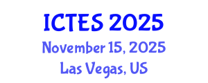 International Conference on Teaching and Education Sciences (ICTES) November 15, 2025 - Las Vegas, United States