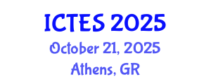 International Conference on Teaching and Education Sciences (ICTES) October 21, 2025 - Athens, Greece