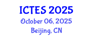 International Conference on Teaching and Education Sciences (ICTES) October 06, 2025 - Beijing, China