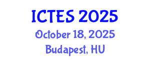 International Conference on Teaching and Education Sciences (ICTES) October 18, 2025 - Budapest, Hungary