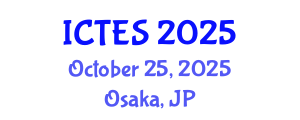 International Conference on Teaching and Education Sciences (ICTES) October 25, 2025 - Osaka, Japan