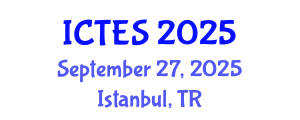 International Conference on Teaching and Education Sciences (ICTES) September 27, 2025 - Istanbul, Turkey
