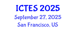 International Conference on Teaching and Education Sciences (ICTES) September 27, 2025 - San Francisco, United States