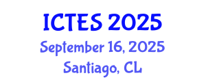 International Conference on Teaching and Education Sciences (ICTES) September 16, 2025 - Santiago, Chile