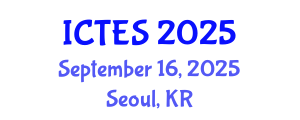 International Conference on Teaching and Education Sciences (ICTES) September 16, 2025 - Seoul, Republic of Korea