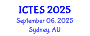 International Conference on Teaching and Education Sciences (ICTES) September 06, 2025 - Sydney, Australia
