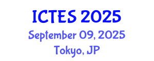 International Conference on Teaching and Education Sciences (ICTES) September 09, 2025 - Tokyo, Japan