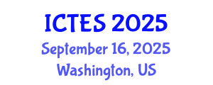 International Conference on Teaching and Education Sciences (ICTES) September 16, 2025 - Washington, United States