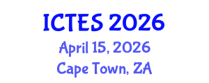 International Conference on Teaching and Education Sciences (ICTES) April 15, 2026 - Cape Town, South Africa