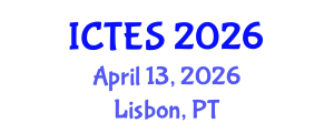International Conference on Teaching and Education Sciences (ICTES) April 13, 2026 - Lisbon, Portugal International Conference on Teaching and Education Sciences (ICTES) April 13, 2026 - Lisbon, Portugal