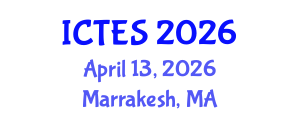 International Conference on Teaching and Education Sciences (ICTES) April 13, 2026 - Marrakesh, Morocco International Conference on Teaching and Education Sciences (ICTES) April 13, 2026 - Marrakesh, Morocco