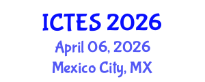 International Conference on Teaching and Education Sciences (ICTES) April 06, 2026 - Mexico City, Mexico International Conference on Teaching and Education Sciences (ICTES) April 06, 2026 - Mexico City, Mexico