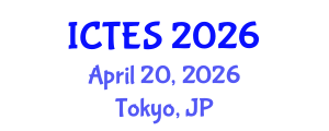 International Conference on Teaching and Education Sciences (ICTES) April 20, 2026 - Tokyo, Japan International Conference on Teaching and Education Sciences (ICTES) April 20, 2026 - Tokyo, Japan