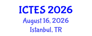 International Conference on Teaching and Education Sciences (ICTES) August 16, 2026 - Istanbul, Turkey International Conference on Teaching and Education Sciences (ICTES) August 16, 2026 - Istanbul, Turkey