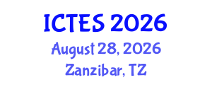 International Conference on Teaching and Education Sciences (ICTES) August 28, 2026 - Zanzibar, Tanzania International Conference on Teaching and Education Sciences (ICTES) August 28, 2026 - Zanzibar, Tanzania