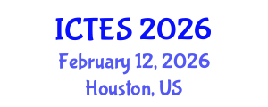 International Conference on Teaching and Education Sciences (ICTES) February 12, 2026 - Houston, United States International Conference on Teaching and Education Sciences (ICTES) February 12, 2026 - Houston, United States