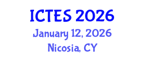 International Conference on Teaching and Education Sciences (ICTES) January 12, 2026 - Nicosia, Cyprus International Conference on Teaching and Education Sciences (ICTES) January 12, 2026 - Nicosia, Cyprus