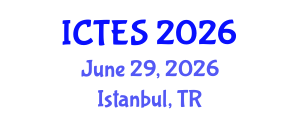 International Conference on Teaching and Education Sciences (ICTES) June 29, 2026 - Istanbul, Turkey International Conference on Teaching and Education Sciences (ICTES) June 29, 2026 - Istanbul, Turkey