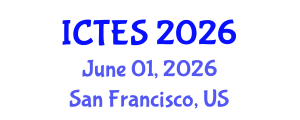 International Conference on Teaching and Education Sciences (ICTES) June 01, 2026 - San Francisco, United States International Conference on Teaching and Education Sciences (ICTES) June 01, 2026 - San Francisco, United States