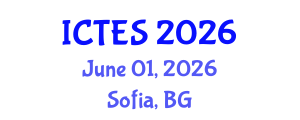 International Conference on Teaching and Education Sciences (ICTES) June 01, 2026 - Sofia, Bulgaria International Conference on Teaching and Education Sciences (ICTES) June 01, 2026 - Sofia, Bulgaria
