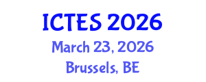 International Conference on Teaching and Education Sciences (ICTES) March 23, 2026 - Brussels, Belgium International Conference on Teaching and Education Sciences (ICTES) March 23, 2026 - Brussels, Belgium