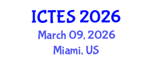 International Conference on Teaching and Education Sciences (ICTES) March 09, 2026 - Miami, United States International Conference on Teaching and Education Sciences (ICTES) March 09, 2026 - Miami, United States