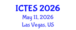 International Conference on Teaching and Education Sciences (ICTES) May 11, 2026 - Las Vegas, United States International Conference on Teaching and Education Sciences (ICTES) May 11, 2026 - Las Vegas, United States