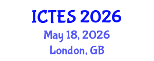 International Conference on Teaching and Education Sciences (ICTES) May 18, 2026 - London, United Kingdom International Conference on Teaching and Education Sciences (ICTES) May 18, 2026 - London, United Kingdom