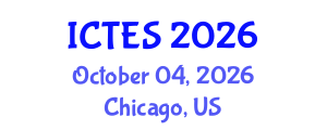 International Conference on Teaching and Education Sciences (ICTES) October 04, 2026 - Chicago, United States International Conference on Teaching and Education Sciences (ICTES) October 04, 2026 - Chicago, United States