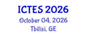 International Conference on Teaching and Education Sciences (ICTES) October 04, 2026 - Tbilisi, Georgia International Conference on Teaching and Education Sciences (ICTES) October 04, 2026 - Tbilisi, Georgia
