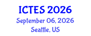 International Conference on Teaching and Education Sciences (ICTES) September 06, 2026 - Seattle, United States International Conference on Teaching and Education Sciences (ICTES) September 06, 2026 - Seattle, United States