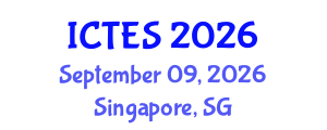 International Conference on Teaching and Education Sciences (ICTES) September 09, 2026 - Singapore, Singapore International Conference on Teaching and Education Sciences (ICTES) September 09, 2026 - Singapore, Singapore
