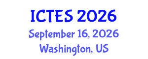 International Conference on Teaching and Education Sciences (ICTES) September 16, 2026 - Washington, United States International Conference on Teaching and Education Sciences (ICTES) September 16, 2026 - Washington, United States